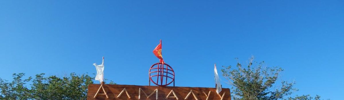 Юрточный лагерь «Алмалуу»